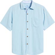Tommy Bahama Birdie of Paradise Short Sleeve Silk Graphic Button-Up Shirt