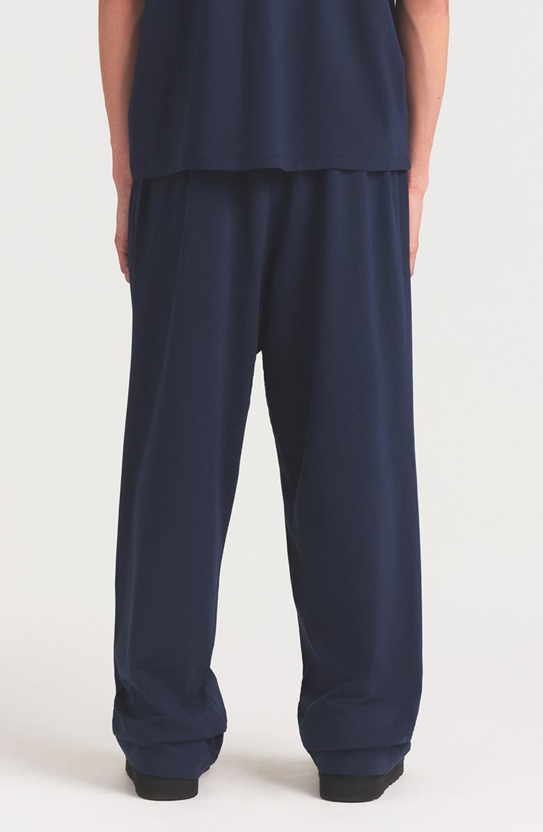 SKIMS Straight Leg Stretch Lounge Pants, Alternate, color, Navy
