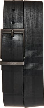 Burberry Louis Reversible Check Belt
