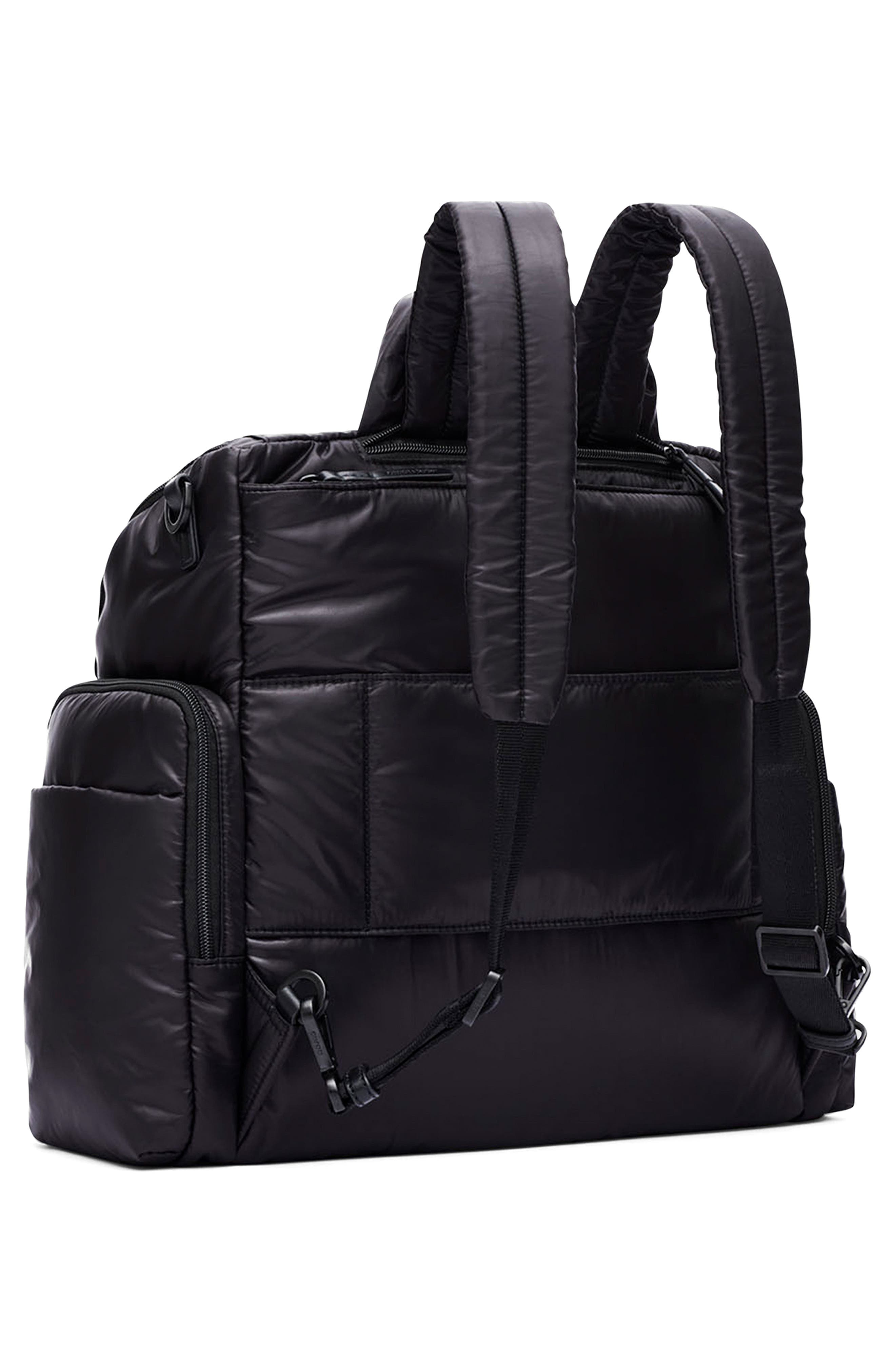 Caraa Large Baby Bag Diaper Bag, Alternate, color, Black