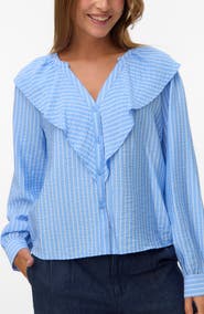 VERO MODA Kaja Frill Shirt
