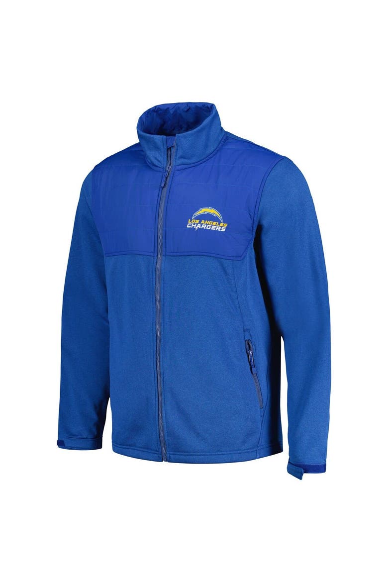 Men's Dunbrooke Powder Blue Los Angeles Chargers Explorer Tech Full-Zip Jacket, Alternate, color, Powder Blue
