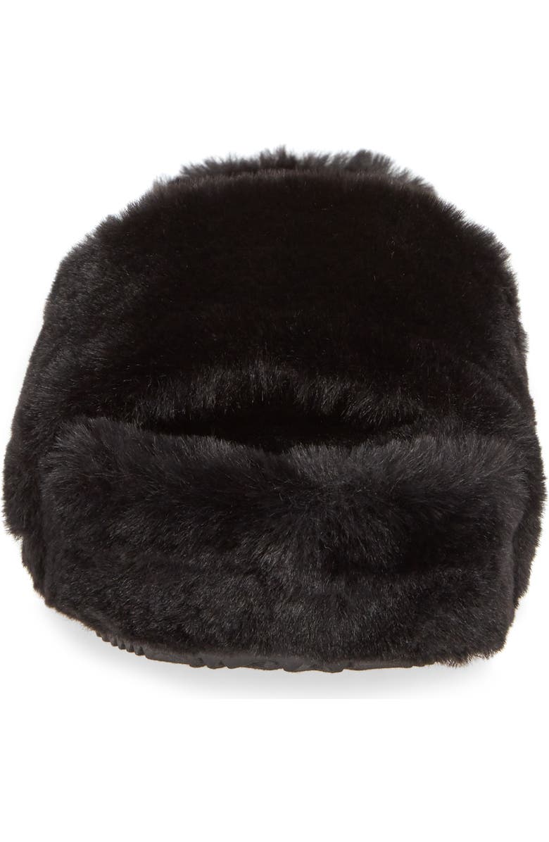 Steve Madden Fabfuzz Faux Fur Platform Slipper, Alternate, color,