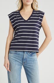 Nordstrom V-Neck Pima Cotton T-Shirt