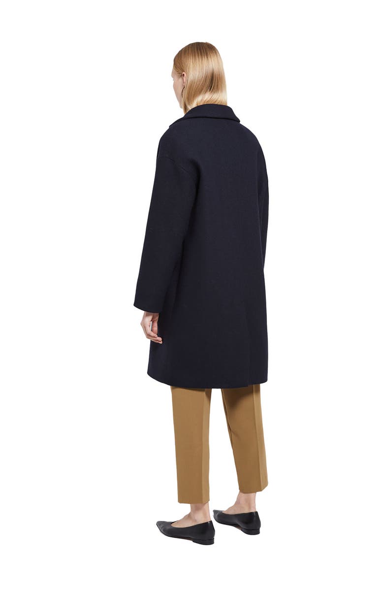 ottod'Ame Wool-Blend Midi Coat, Alternate, color, Night