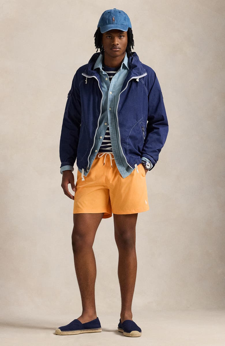 Polo Ralph Lauren Traveler Classic Swim Trunks, Alternate, color, 