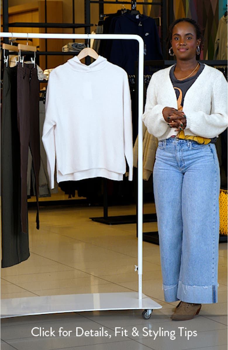 Wool & Cashmere Rib Hoodie, sales video thumbnail