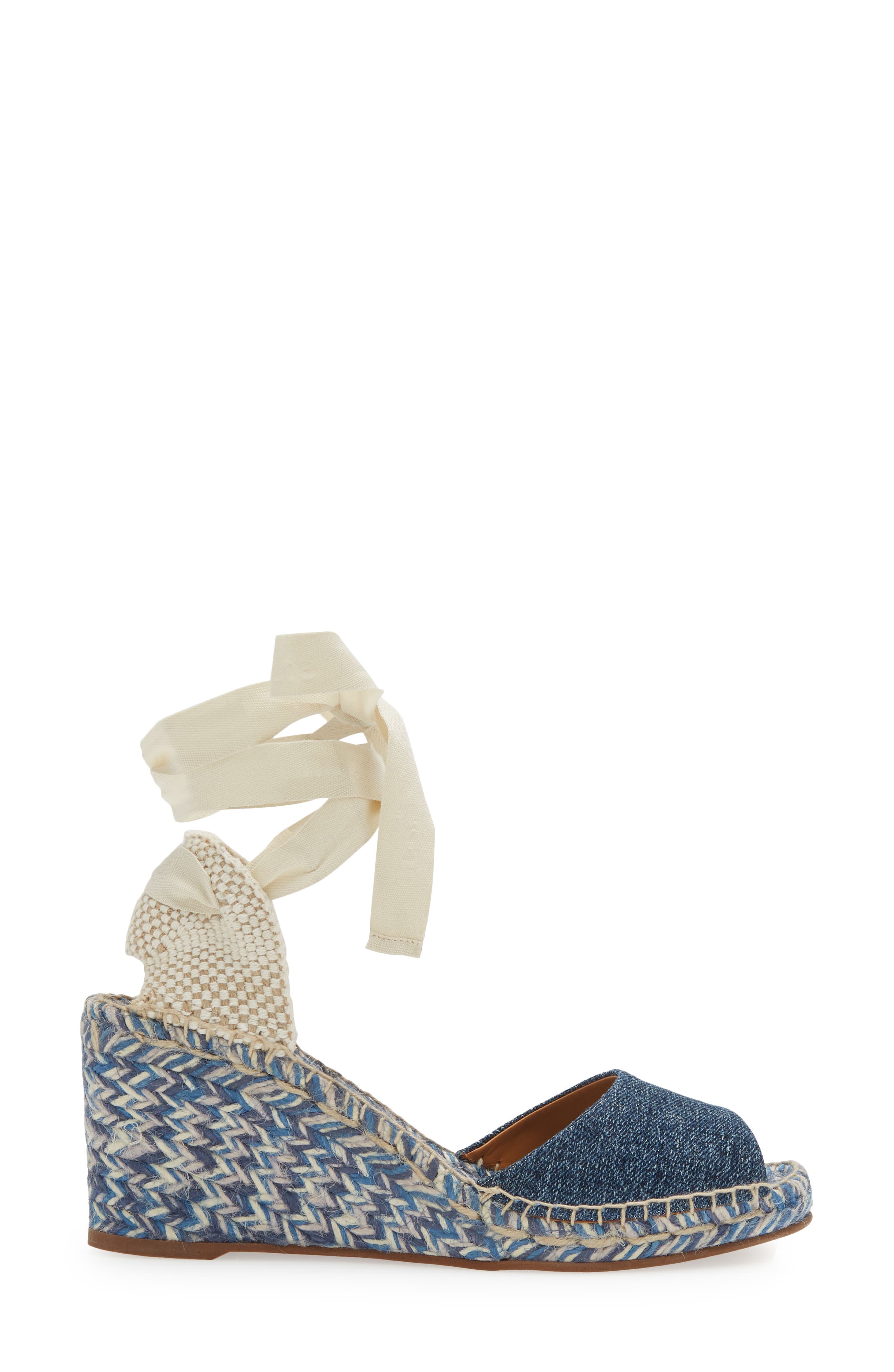 Chloé Piia Espadrille Wedge Sandal, Alternate, color, 