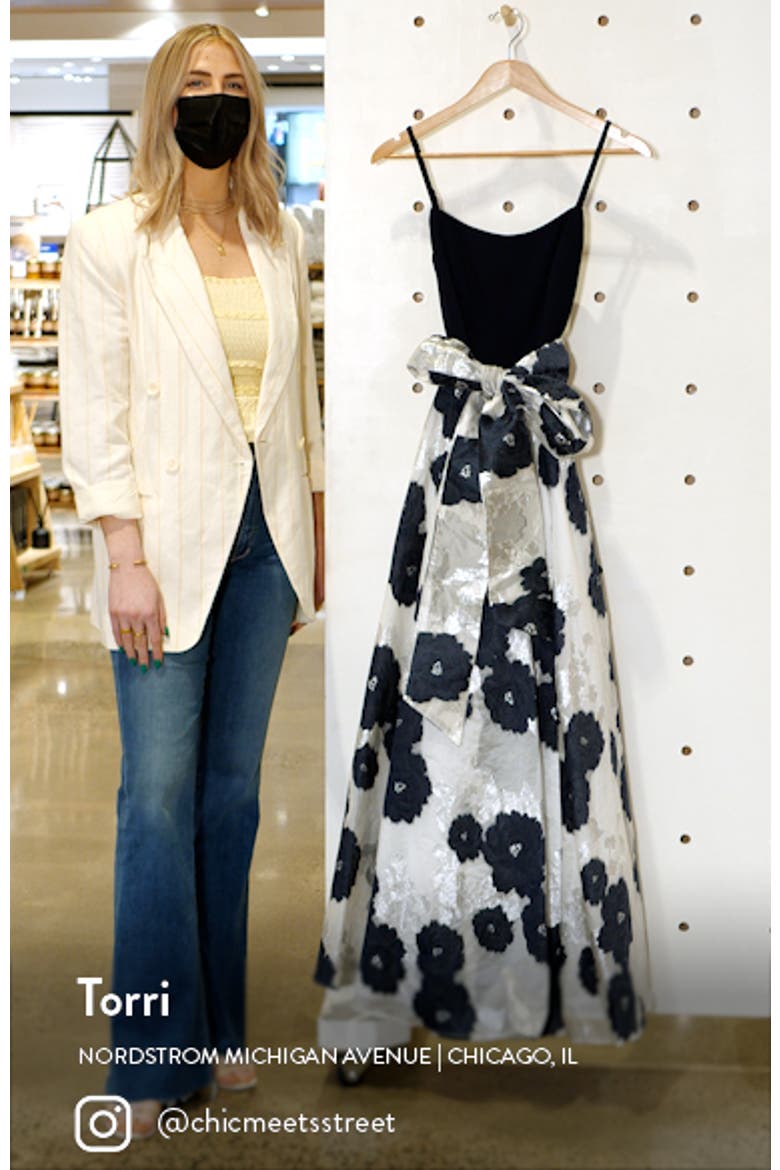 Floral Jacquard Ballgown video