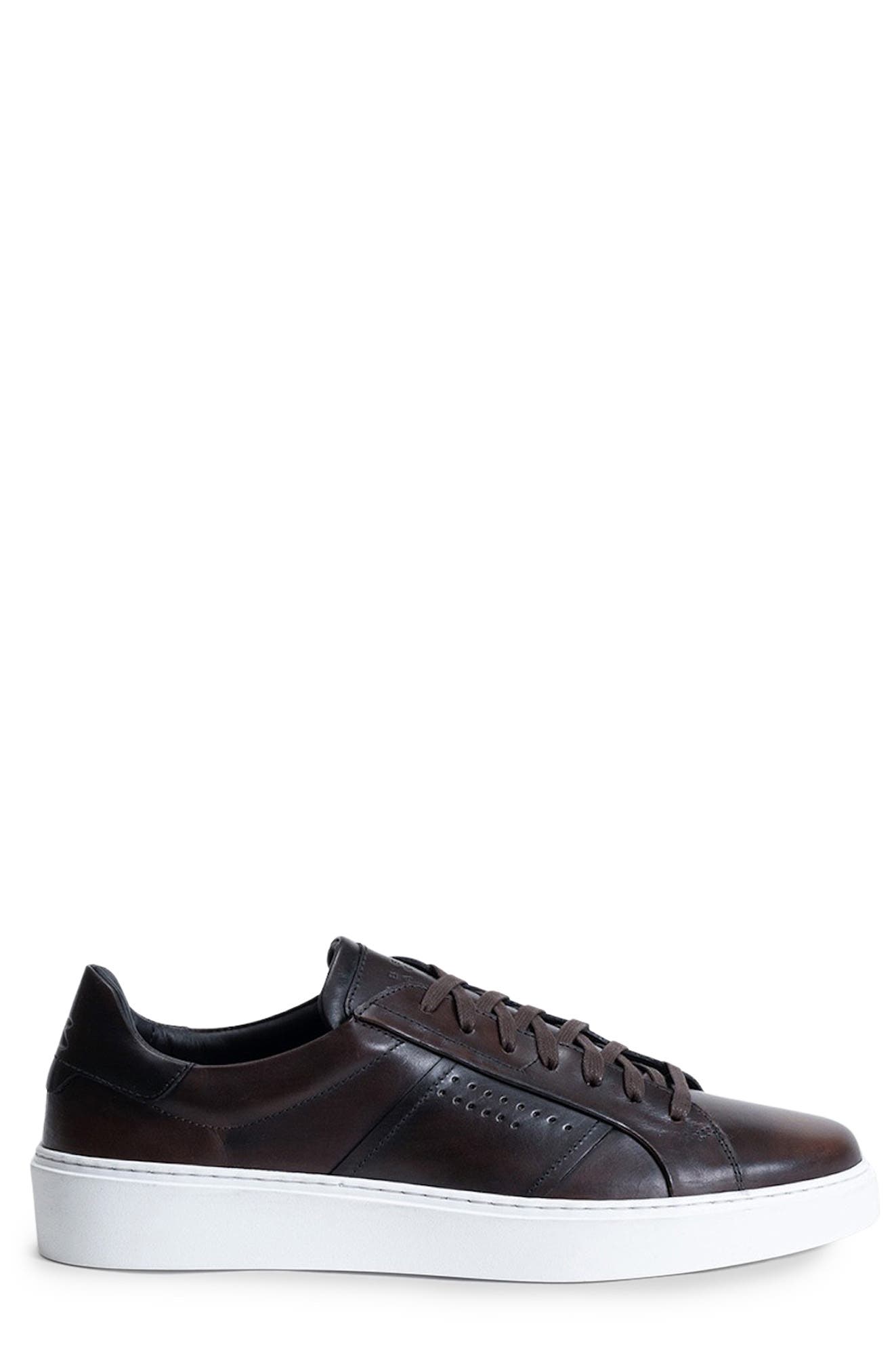 Robert Barakett Dion Sneaker, Alternate, color, Brown