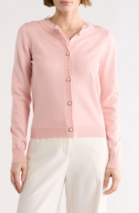 Alma Ruffle Cardigan