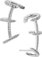 Nadri Leah Pavé Cage Ear Crawlers