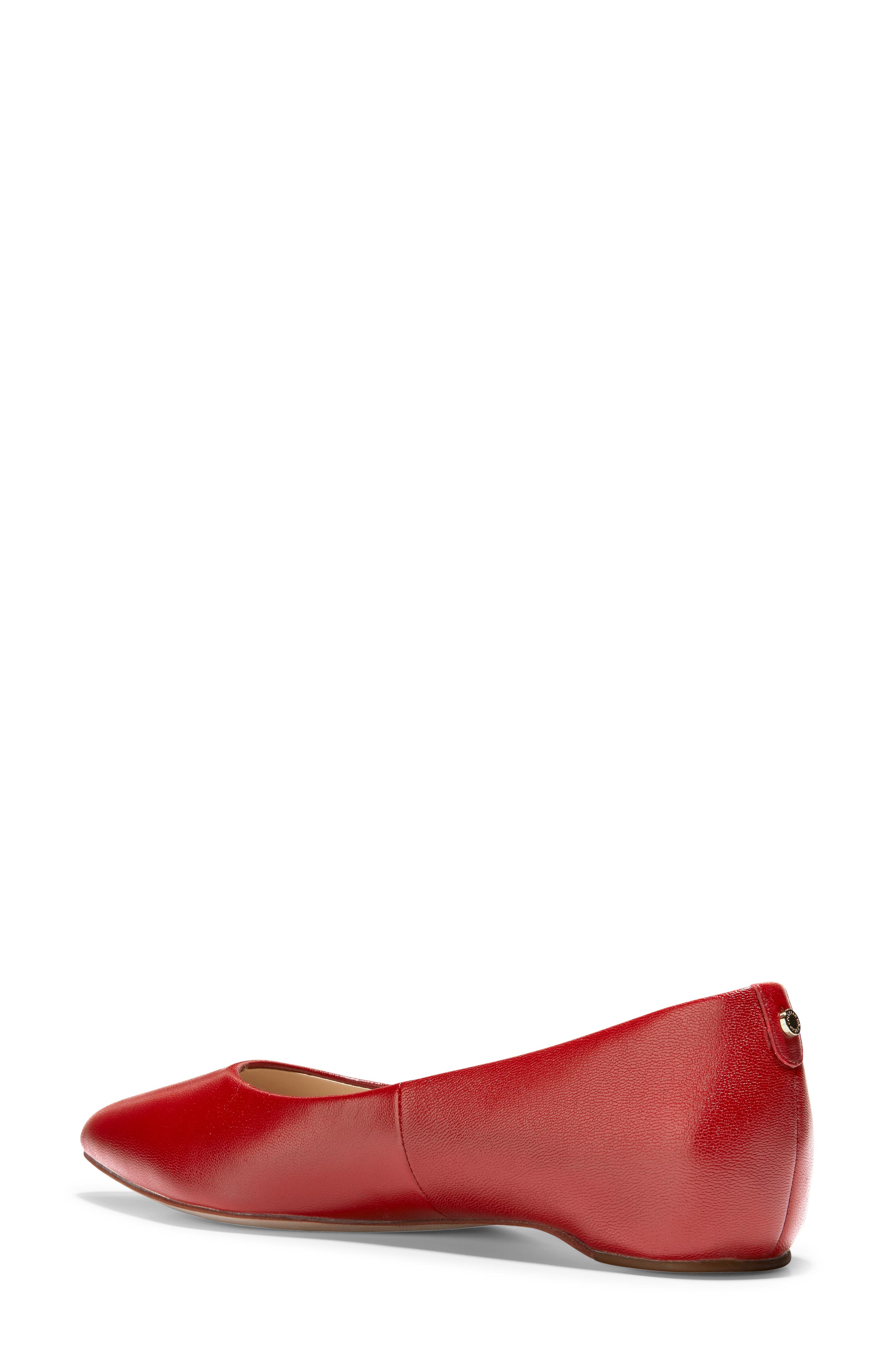 Brenna Skimmer Flat, Alternate, color, RED DAHLIA LEATHER