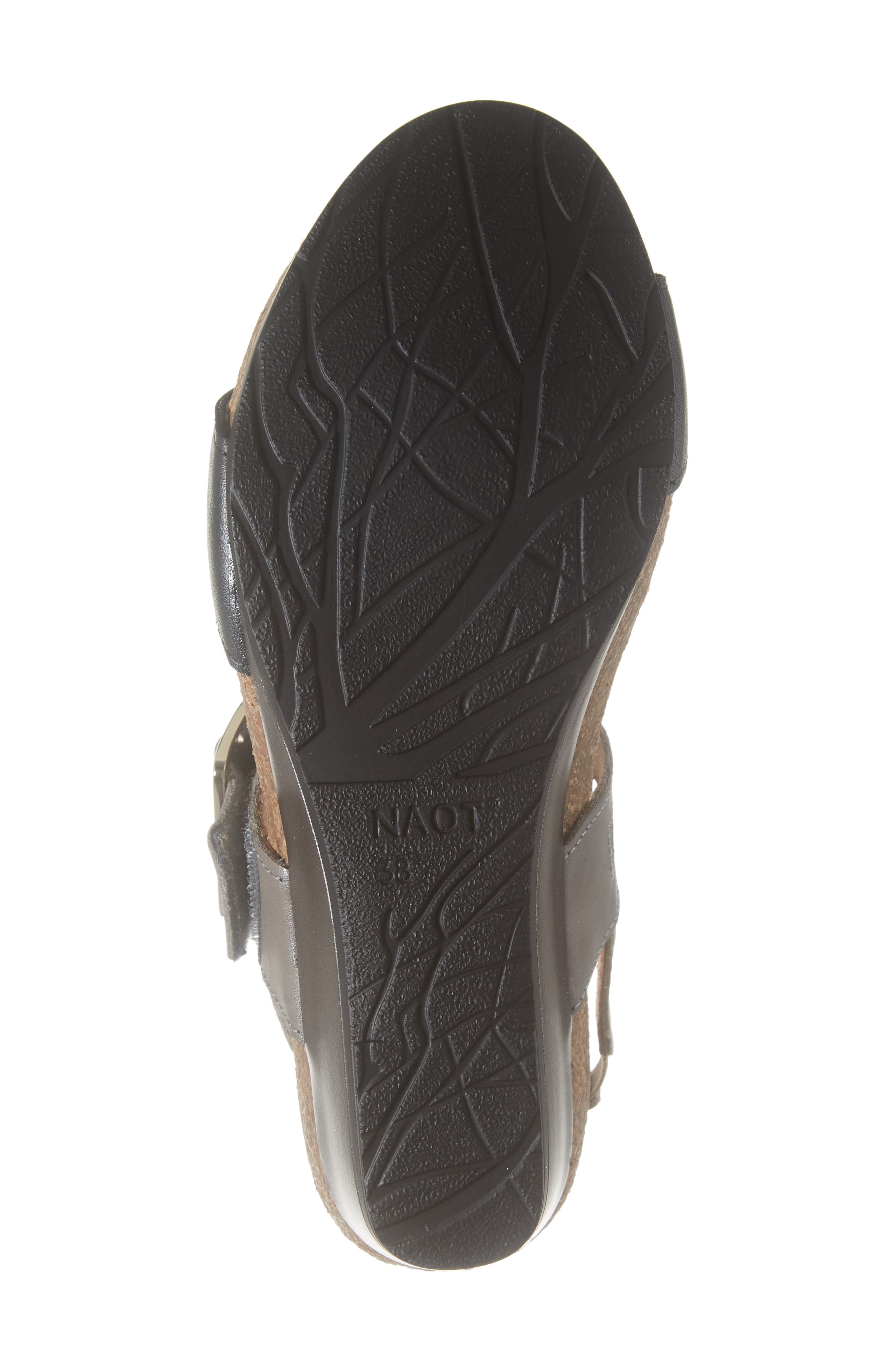 Dynasty Wedge Sandal, Alternate, color, SOFT BLACK/GRAY/ BEIGE