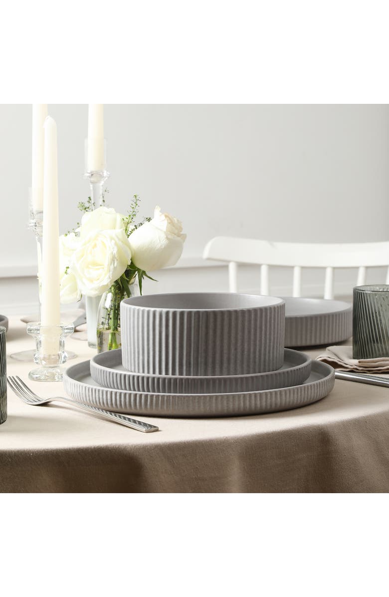 Stone Lain Haven Stoneware 4-Piece Dinner Plate Set, Alternate, color, 
