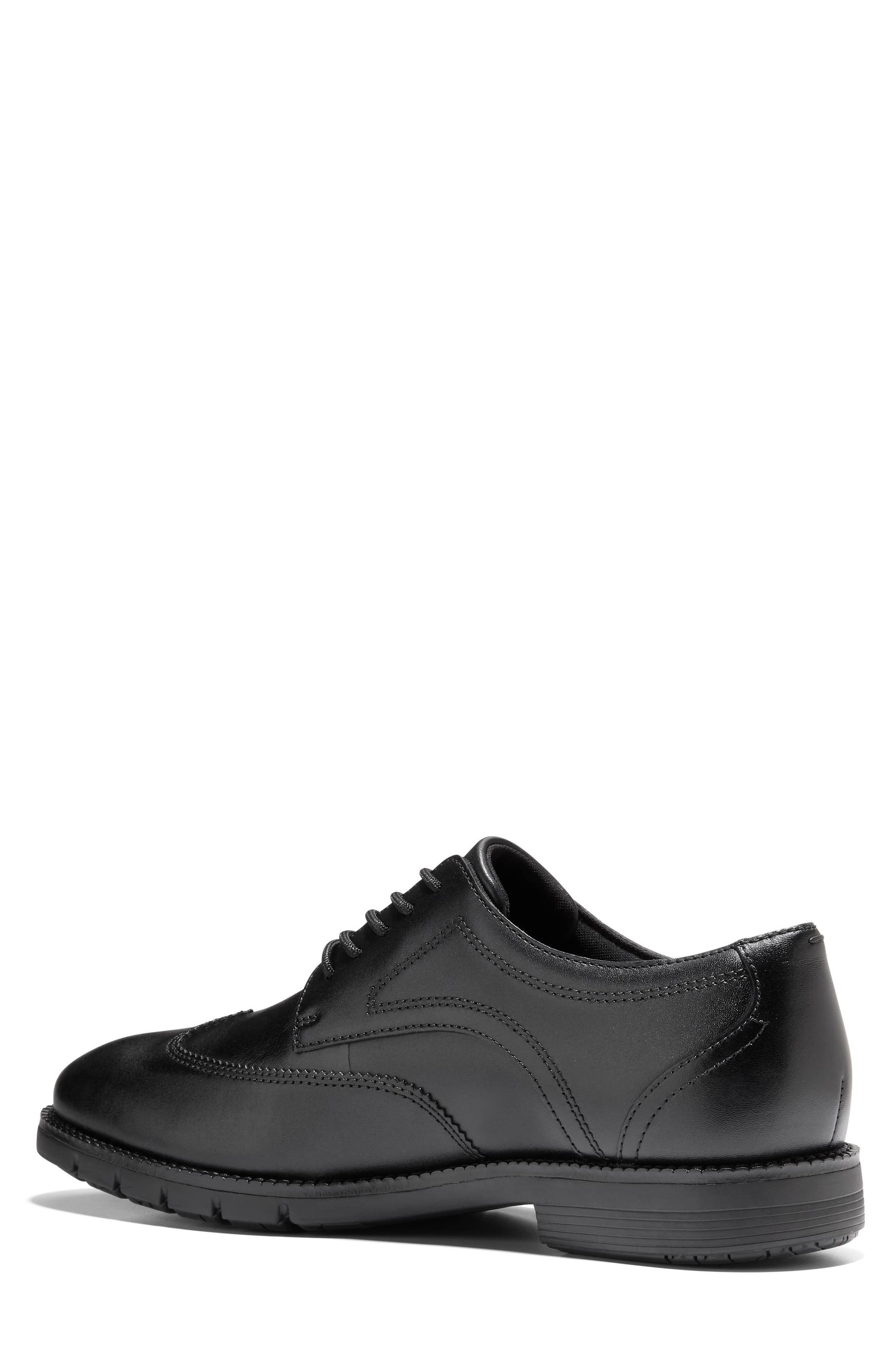 Cole Haan FlexGrand 360 Wingtip Derby, Alternate, color, Black