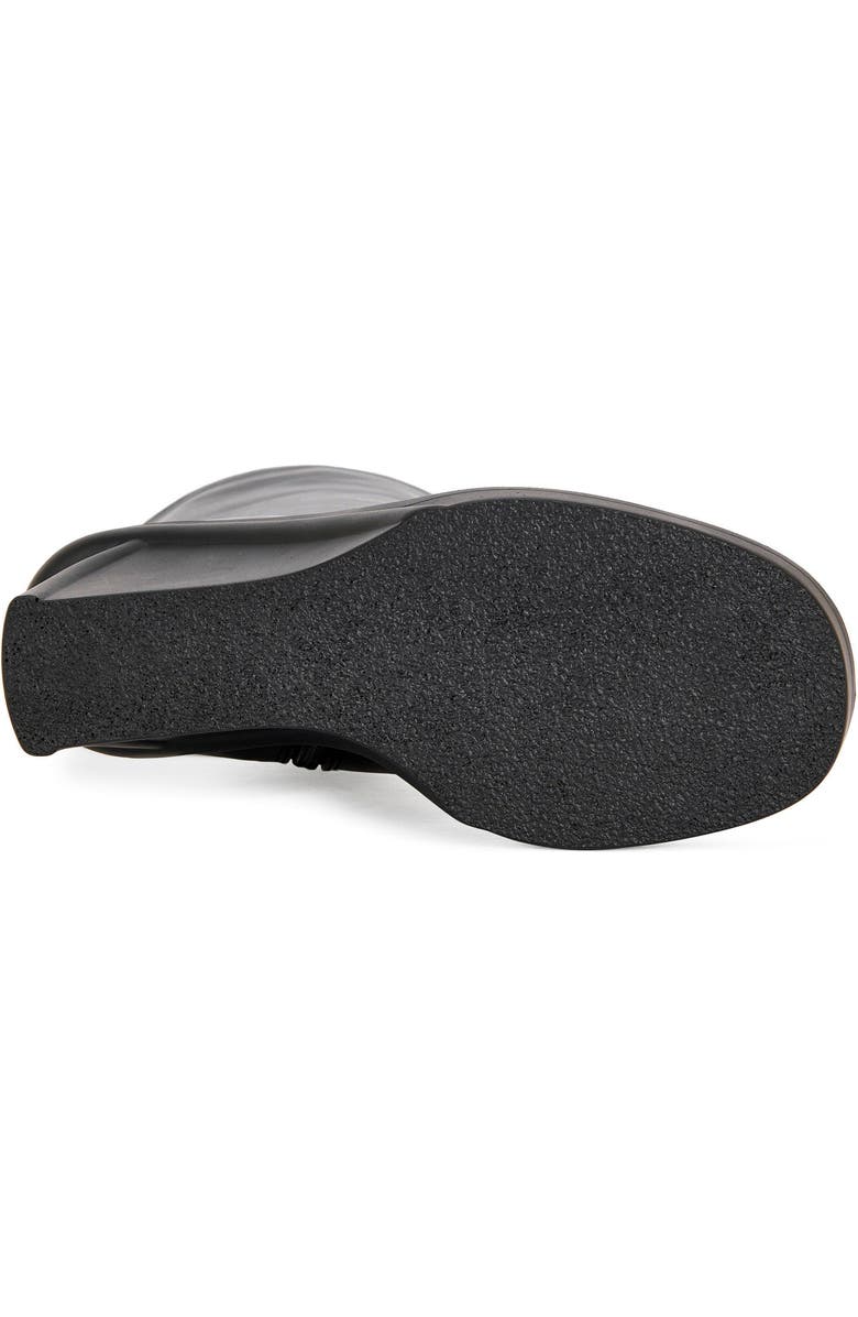 AZALEA WANG Nolia Wedge Bootie, Alternate, color, Black