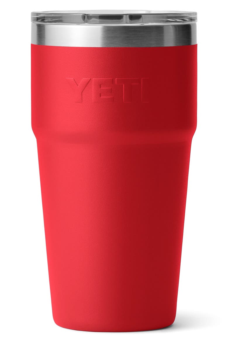 Rambler 20-Ounce Stackable Cup, Alternate, color, RESCUE RED