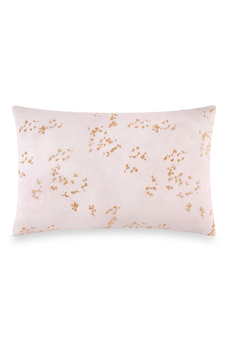 Dusk Embroidered Sham, Main, color, BLUSH
