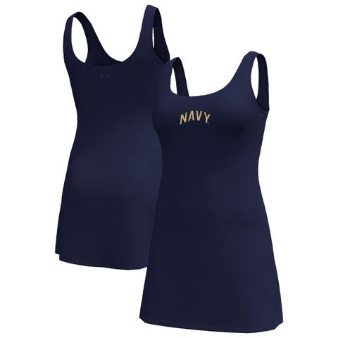 Women's Under Armour  Navy Navy Midshipmen Gameday Motion Active Dress
