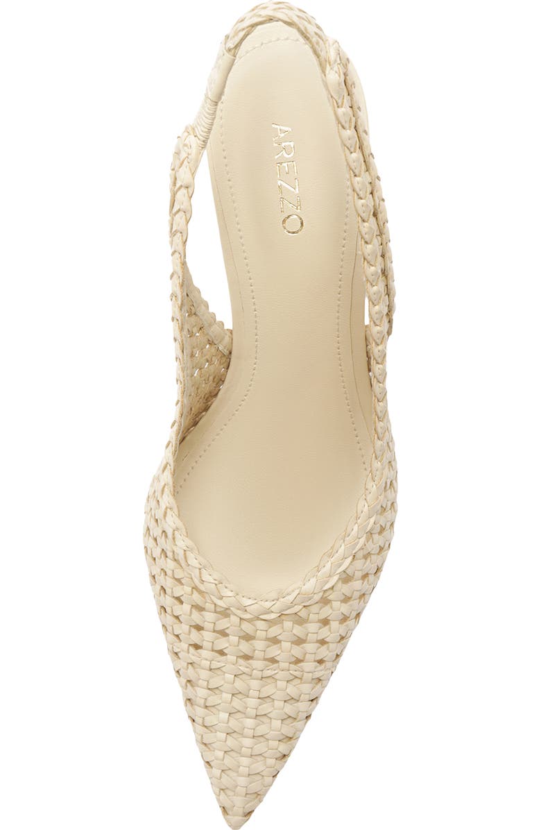 Arezzo Eva Slingback Stiletto Pump, Alternate, color, Panacota