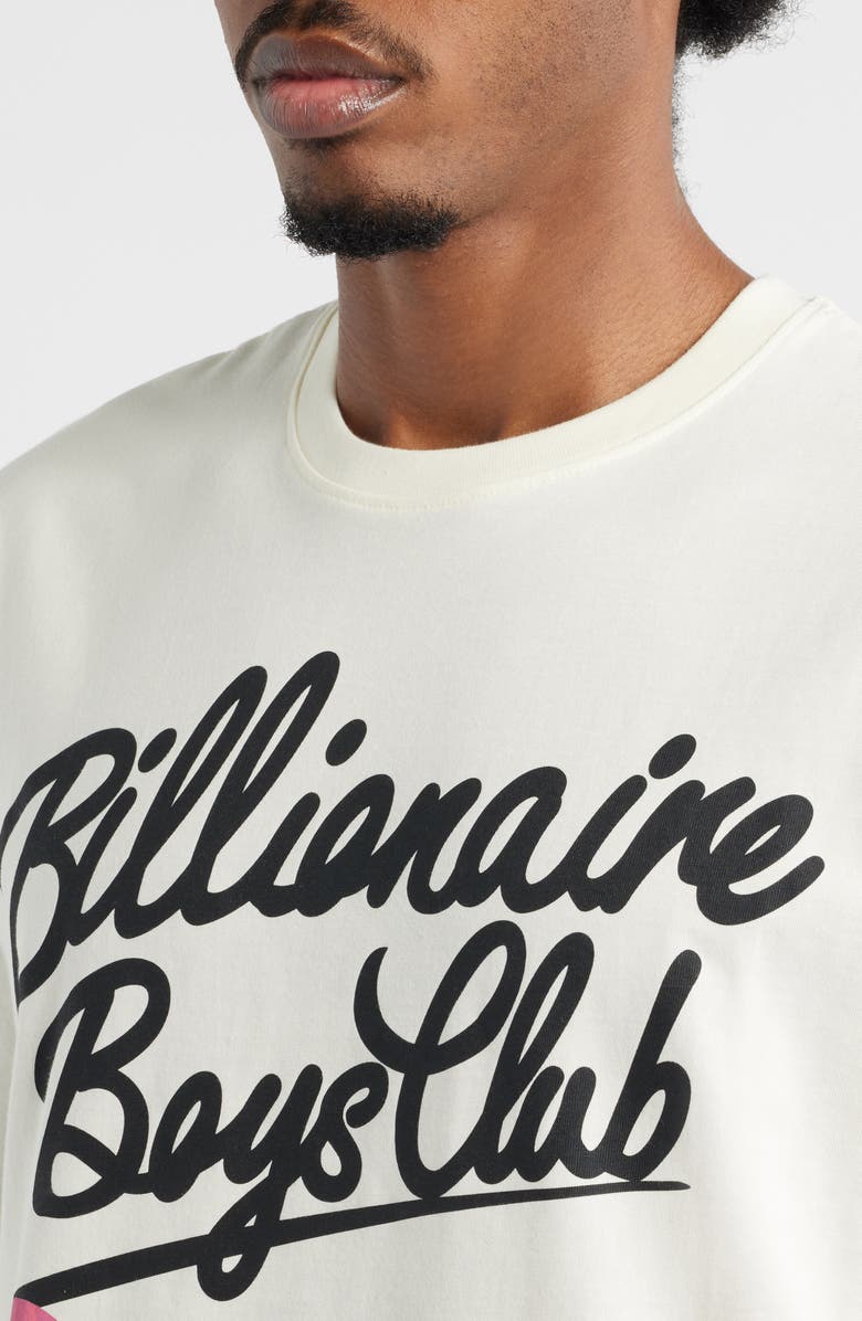 Billionaire Boys Club BB Align Cotton Graphic T-Shirt, Alternate, color, Winter White