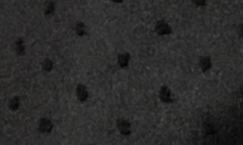 Gibsonlook Velvet Dot Organza Wrap Top In Black