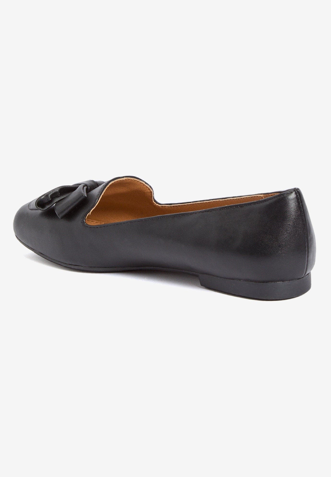 Comfortview The Rafika Slip On Flat, Alternate, color, Black
