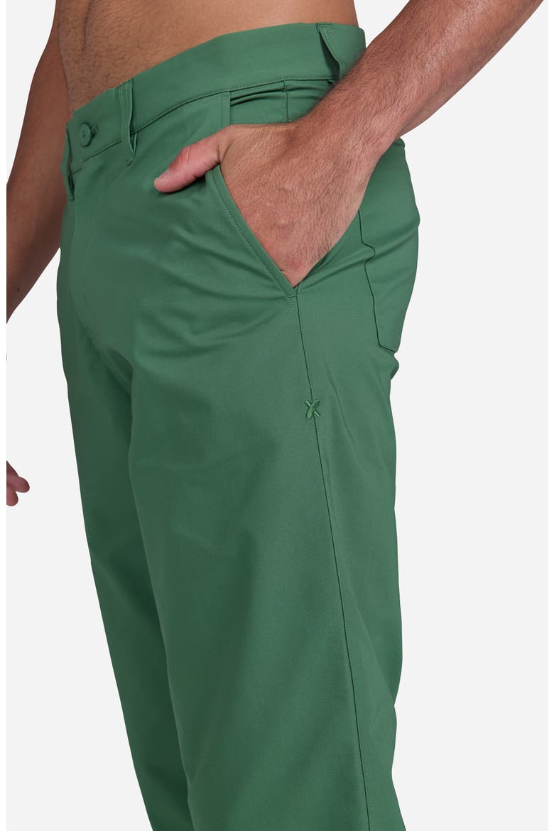Relaxed 7/8 Golf Pants, Alternate, color, FOREST GREEN