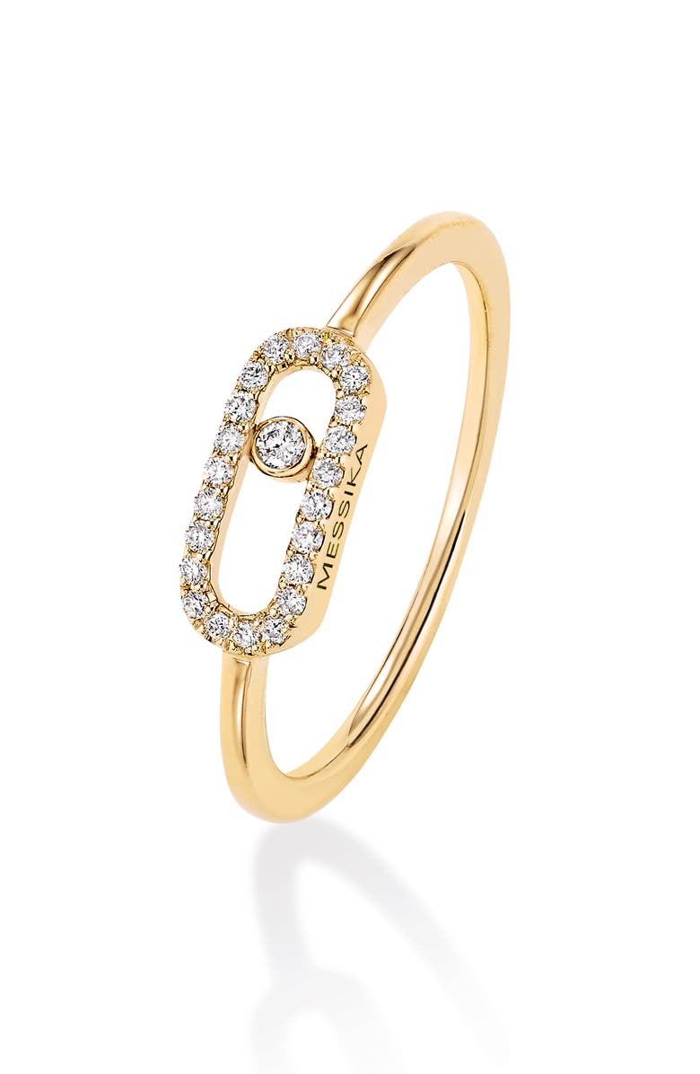 Messika Move Uno Pavé Diamond Ring, Main, color, 