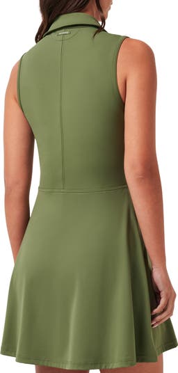 Move Half-Zip Sleeveless Dress