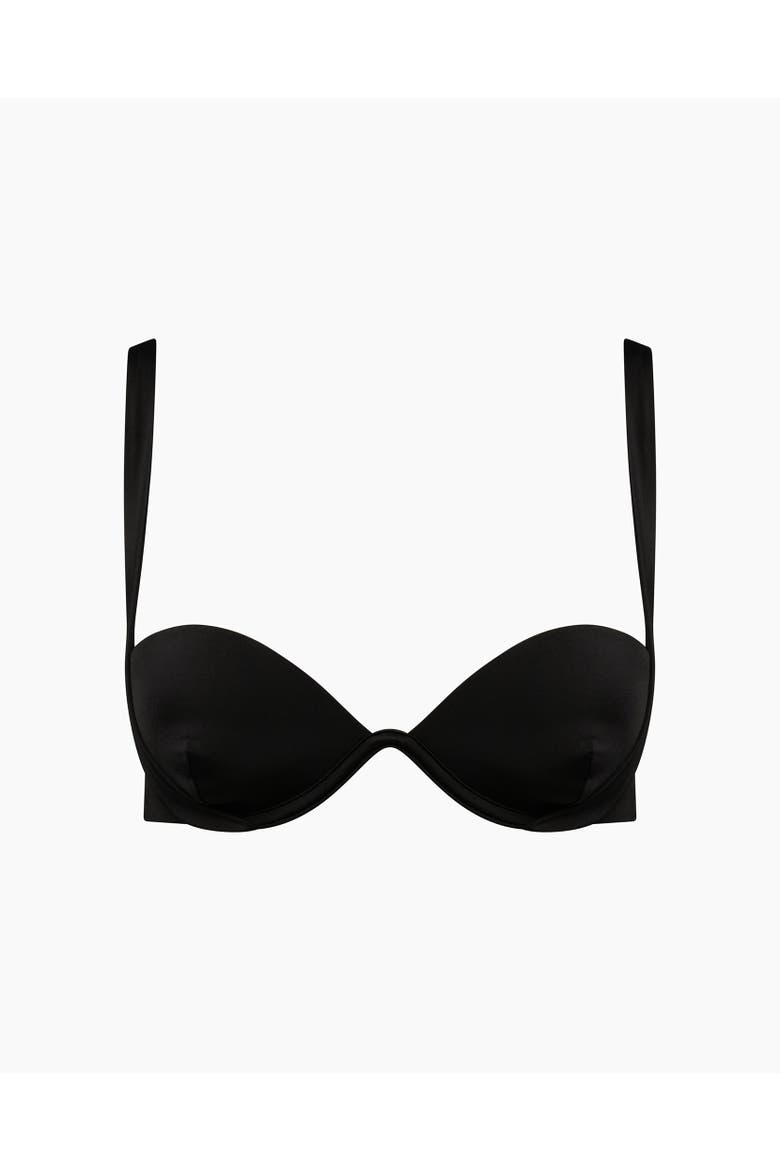Annalise Bikini Top, Alternate, color, BLACK