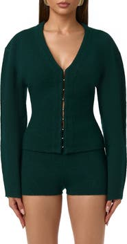 Naked Wardrobe V-Neck Cardigan