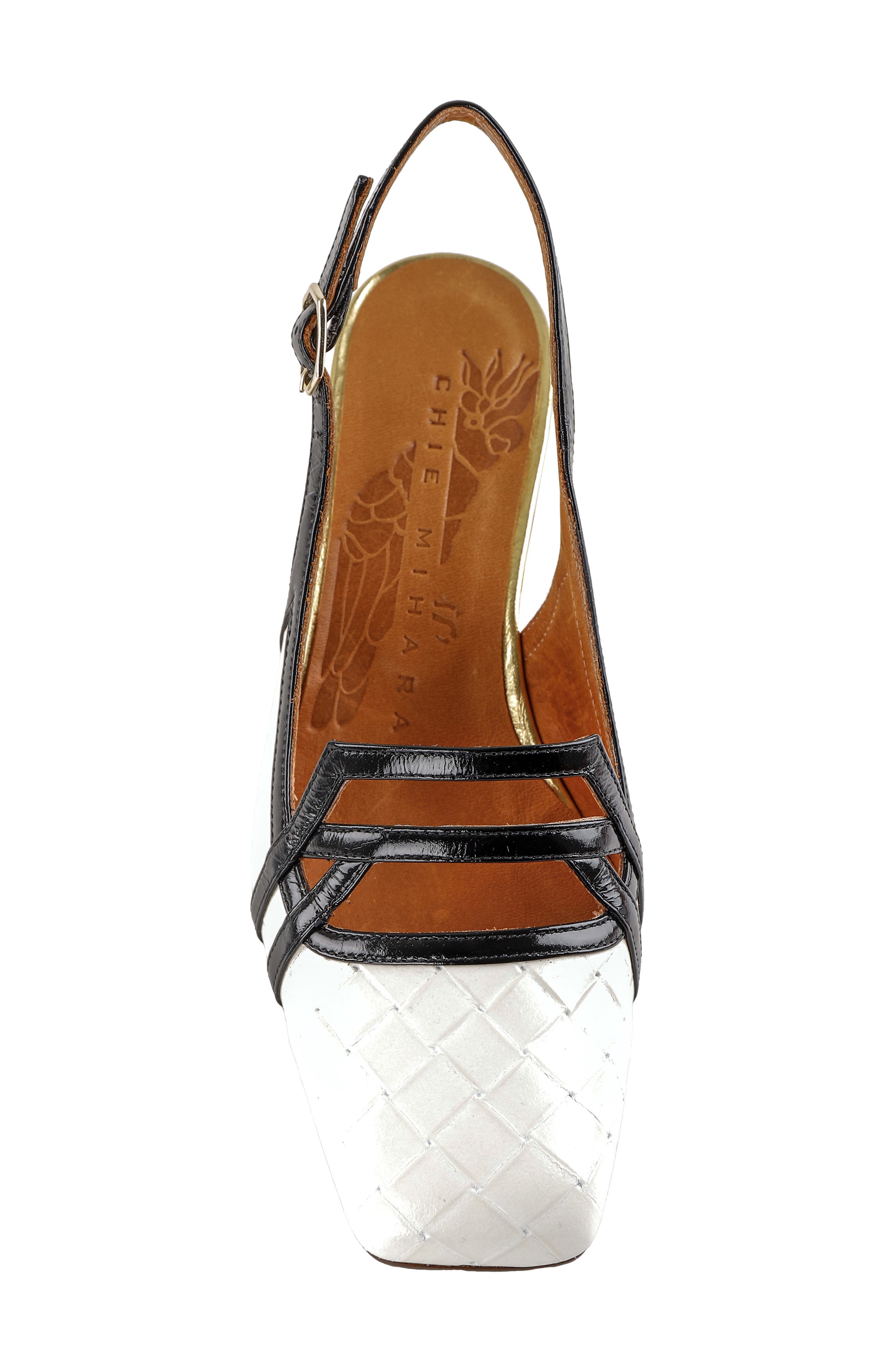 Square Toe Pump, Alternate, color, WHITE