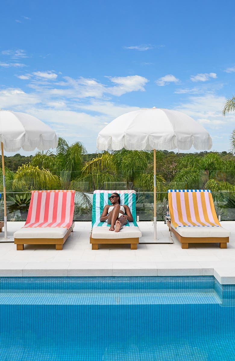 Dock & Bay Beach Towel, Alternate, color, Pastel Pier