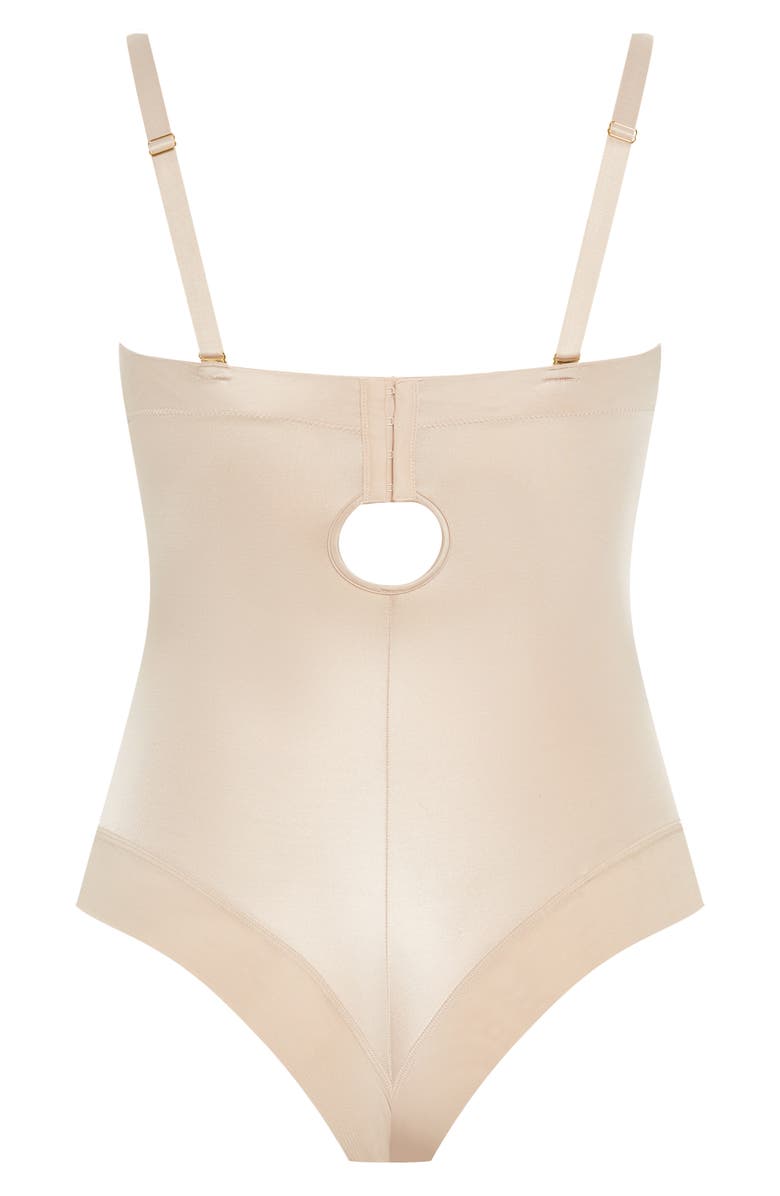 City Chic Strapless Bodysuit, Alternate, color, 