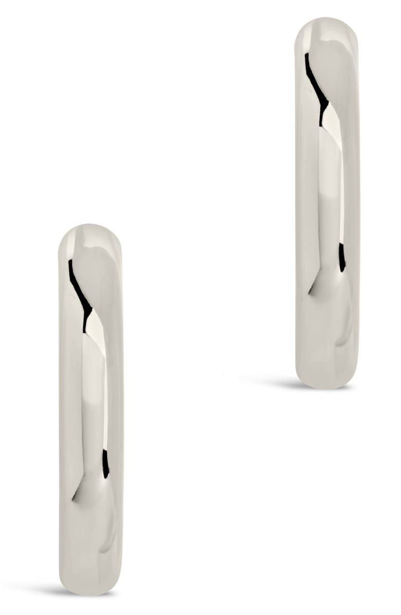 Sterling Forever Rory Hoop Earrings, Alternate, color, 