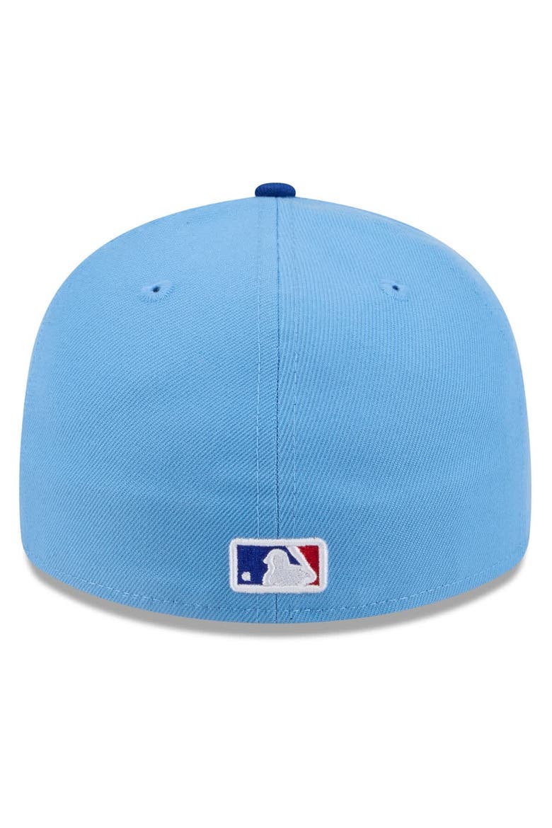 Men's New Era  Light Blue/Royal Chicago Cubs 2026 Spring Training Low Profile 59FIFTY Fitted Hat, Alternate, color, Light Blue