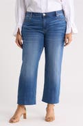 Liverpool Los Angeles Kennedy High Waist Crop Straight Leg Pants