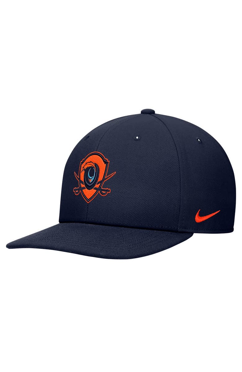 Nike Men's Nike Navy Virginia Cavaliers Pro Snapback Hat, Main, color, Navy