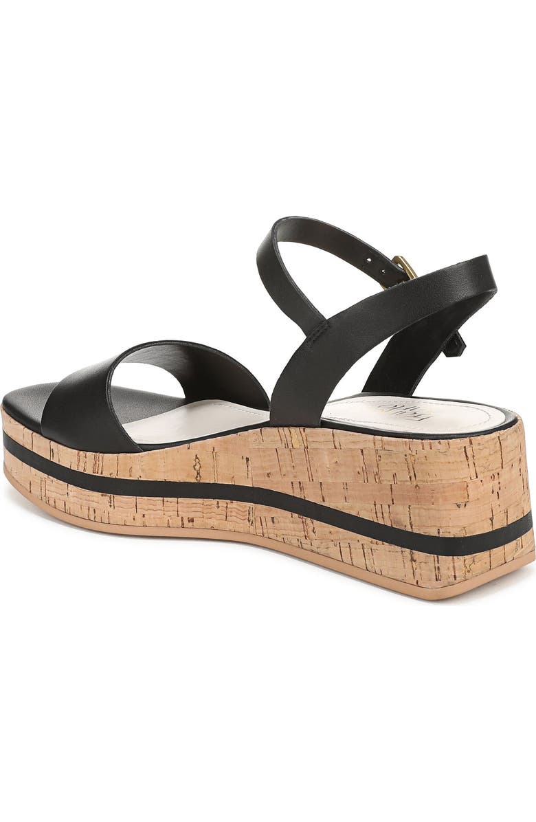 Franco Sarto Tiana Platform Wedge Sandal, Alternate, color, Black