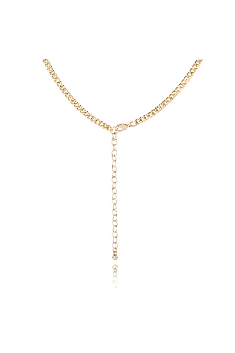 Pearl Layer Necklace, Alternate, color, Gold