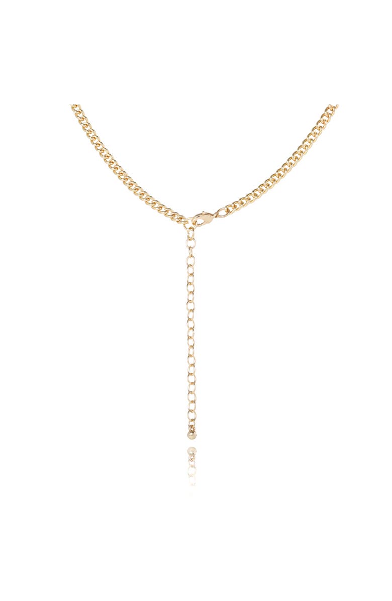 BCBG Pearl Layer Necklace, Alternate, color, Gold