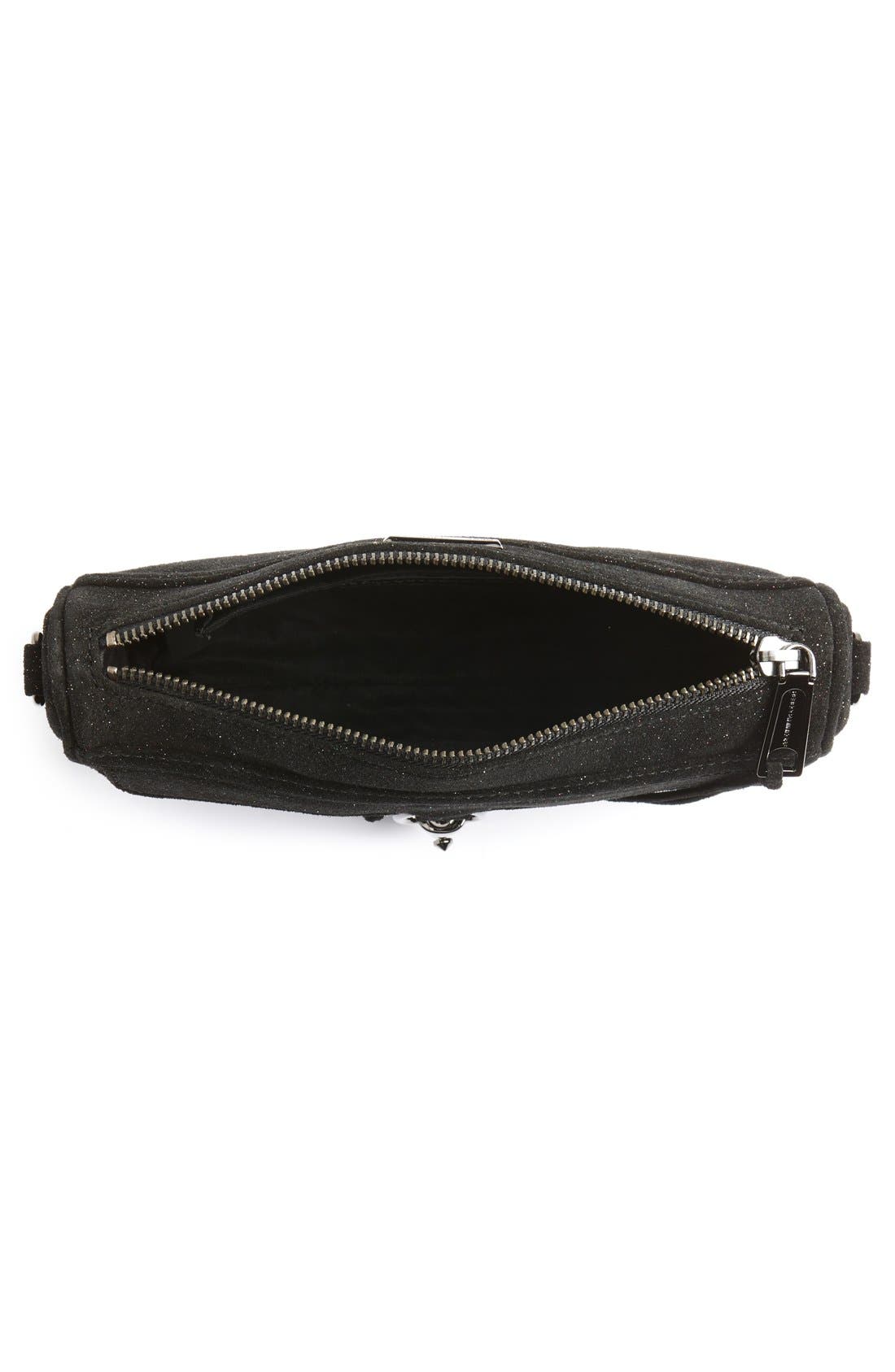 Rebecca Minkoff Mini MAC - Sparkle Leather Crossbody Bag, Alternate, color, 