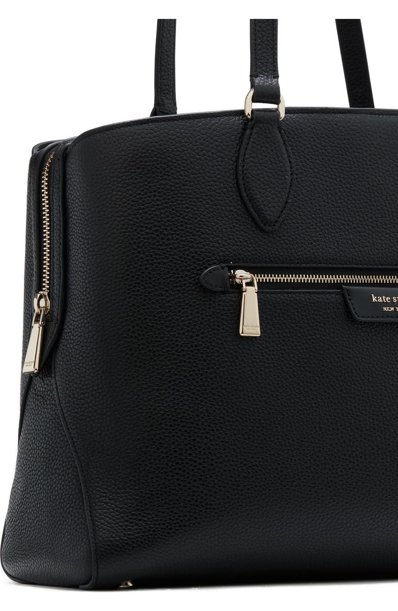 Kate Spade New York hudson pebble leather work tote, Alternate, color,