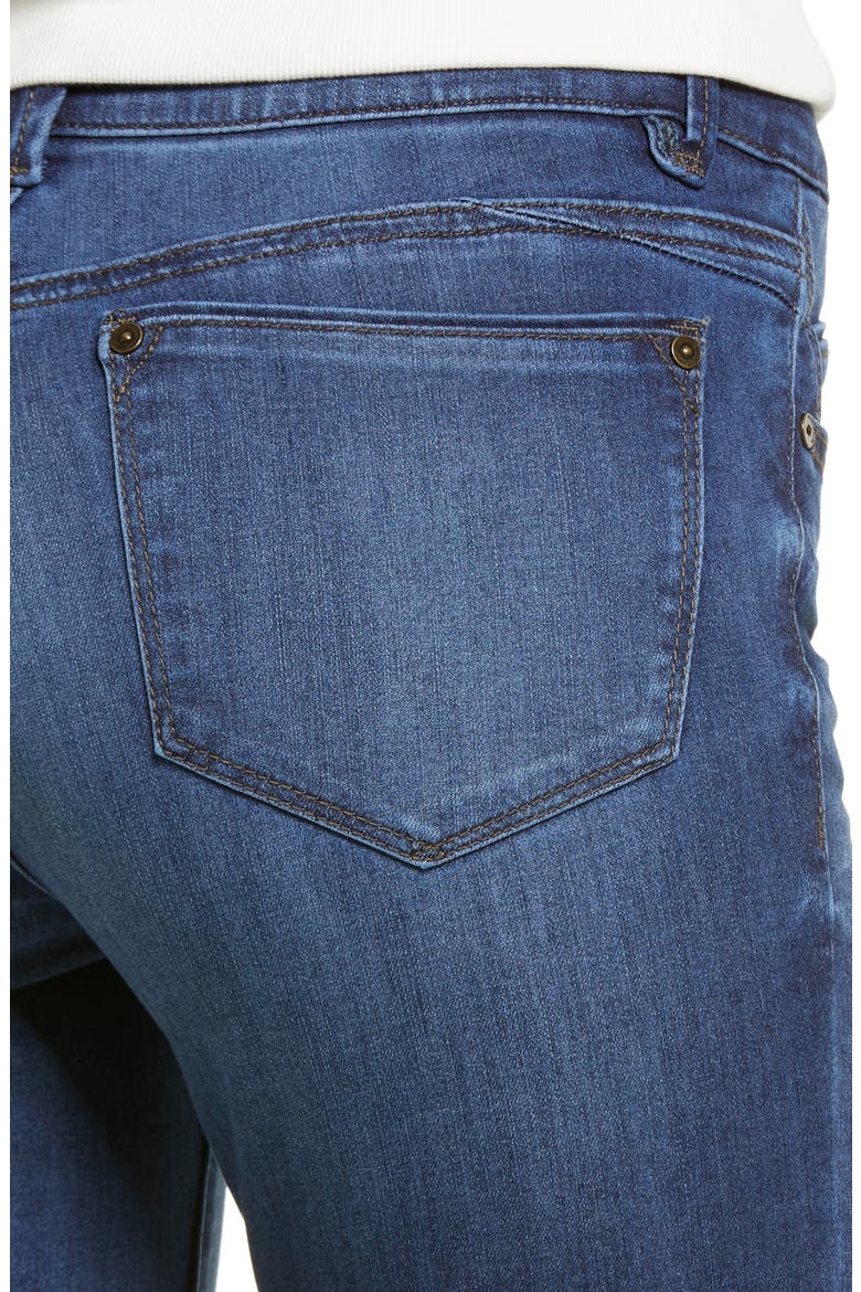 'Ab'Solution Ankle Skinny Jeans (Nordstrom Exclusive), Alternate, color, BLUE