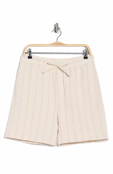 DENIM AND FLOWER Textured Drawstring Shorts