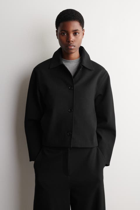 Rounded Jersey Jacket