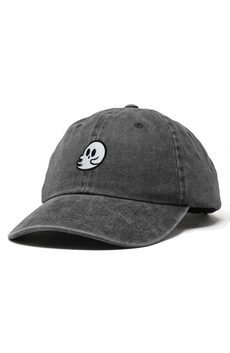 Dalix Whisper Ghost Dad Cap, Alternate, color, Washed Black