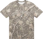Uscape Apparel Men's Uscape Apparel Camo Michigan State Spartans Back Bay Heavyweight T-Shirt